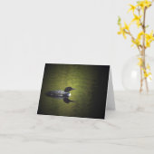 Common Loon Kaart (Gele Bloem)
