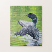 Common Loon Legpuzzel (Verticaal)