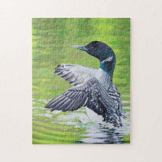 Common Loon Legpuzzel (Verticaal)