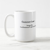 Common Loon Linocut Mok (Links)