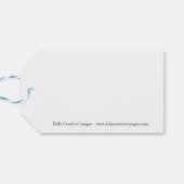 Common Loon on op Jabe Pond Cadeaulabel (Achterkant Horizontaal)