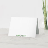 Common Loon on Water Kaart (Achterkant)