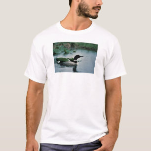 Common Loon on Water T-shirt