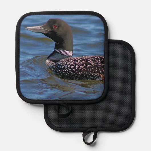 Common Loon Pannenlap (Voorkant / Achterkant)