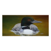 Common Loon Photo Print Foto Afdruk (Voorkant)
