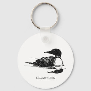 Common Loon Sleutelhanger