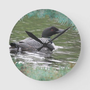 Common Loon Wall klok