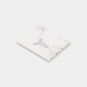 Common Loon zwemt in een noordelijk meer in de win Post-it® Notes (Schuin)