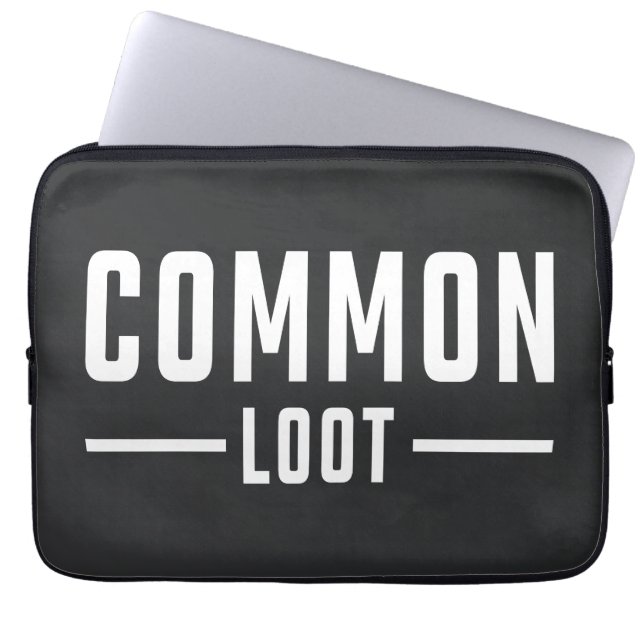 Common Loot Gamer-laptophoes Laptop Sleeve (Voorkant)