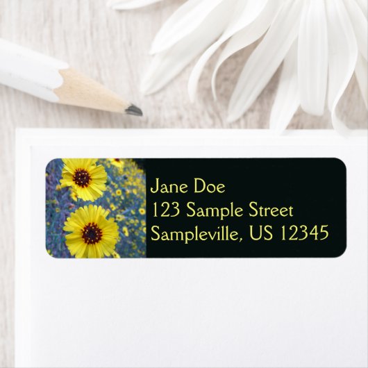 Common Madia Flowers in Sequoia National Park Etiket (Insitu)