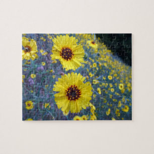 Common Madia Flowers in Sequoia National Park Legpuzzel