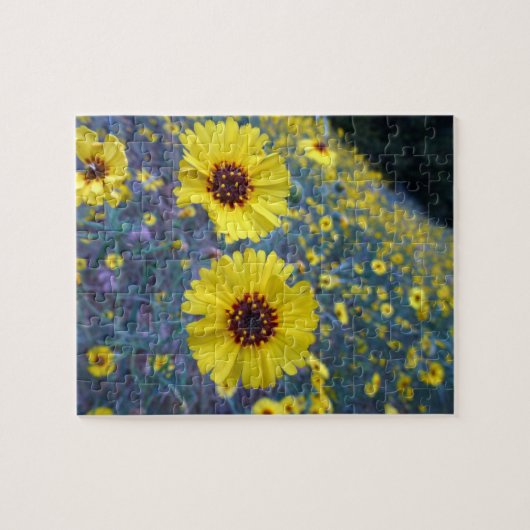 Common Madia Flowers in Sequoia National Park Legpuzzel (Horizontaal)