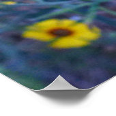 Common Madia Flowers in Sequoia National Park Poster (Hoek)