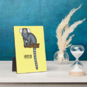 Common marmoset cartoon illustratie fotoplaat (Zijkant)