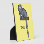 Common marmoset cartoon illustratie fotoplaat (Zijkant)