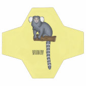 Common marmoset cartoon illustratie voetbal (Enkel)