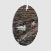 Common Merganser Ornament (voorkant)