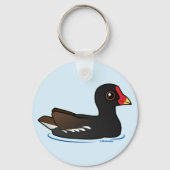 Common Moorhen Sleutelhanger (Voorkant)