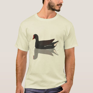 Common moorhen vector t-shirt
