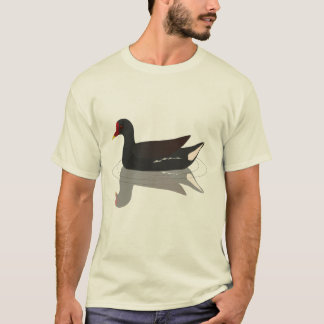 Common moorhen vector t-shirt