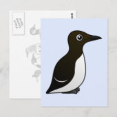Common Murre (staande) Briefkaart (Voorkant / Achterkant)