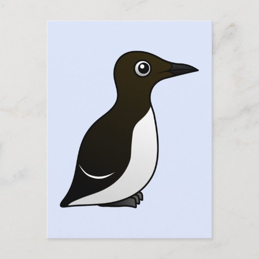 Common Murre (staande) Briefkaart (Voorkant)