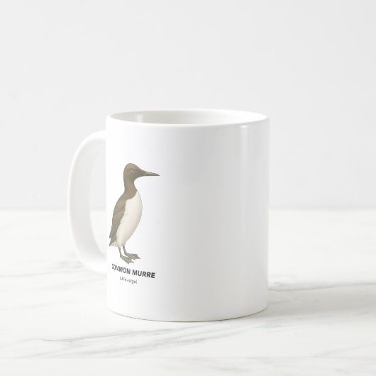 Common Murre - Vogels van Californië Koffiemok (Voorkant links)