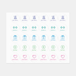 Common Planner / Organizer Sticker / Labels