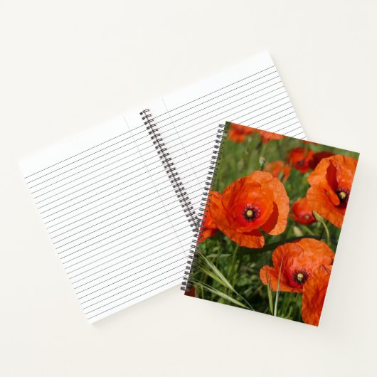 Common Poppies  Notitieboek (Binnen)