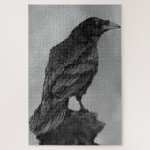 Common Raven Puzzle - Schilderen Legpuzzel (Verticaal)