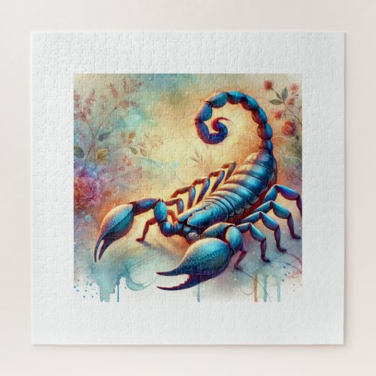 Common scorpion 111024AREF120 - Watercolor Legpuzzel (Verticaal)