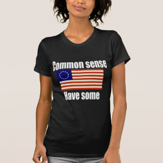 Common Sense Betsy Ross Flag T-shirt