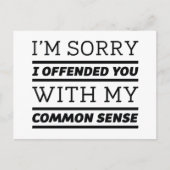 Common Sense Briefkaart (Voorkant)