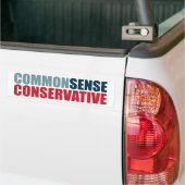 Common Sense Conservative Bumpersticker (Op Truck)
