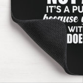 Common Sense Is Not A Gift It's A Punishment Funny Muismat (Hoek)