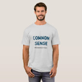 Common Sense Preservationist T-shirt (Voorkant volledig)