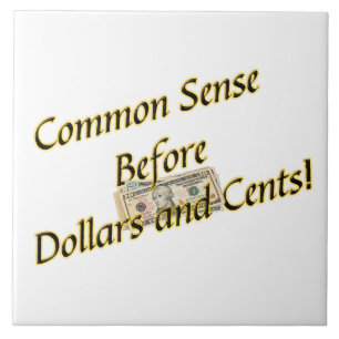 Common Sense Tegeltje