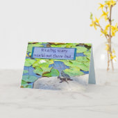 Common Snapping Turtle - Chelydra serpentina Kaart (Gele Bloem)