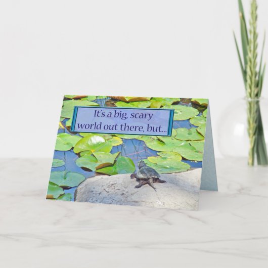 Common Snapping Turtle - Chelydra serpentina Kaart (Voorkant)