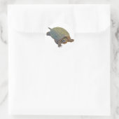 Common Snapping Turtle - Chelydra serpentina Ronde Sticker (Tas)