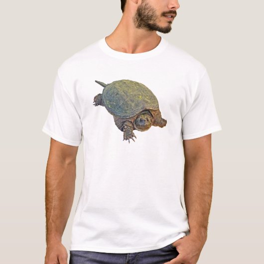 Common Snapping Turtle - Chelydra serpentina T-shirt (Voorkant)