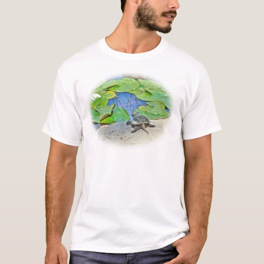 Common Snapping Turtle - Chelydra serpentina T-shirt (Voorkant)