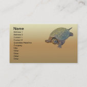 Common Snapping Turtle - Chelydra serpentina Visitekaartje (Voorkant)