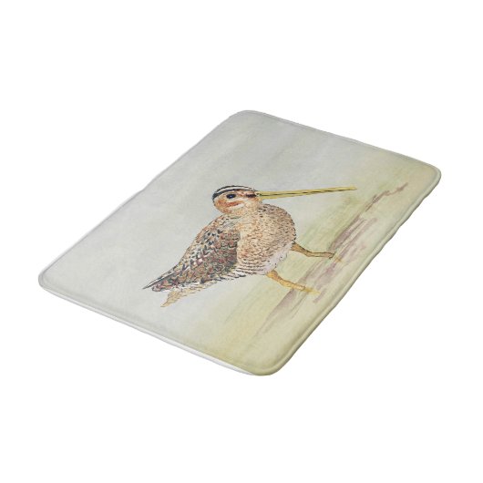 Common Snipe Bath Mat (Gekanteld)
