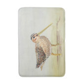 Common Snipe Bath Mat (Voorkant Verticaal)