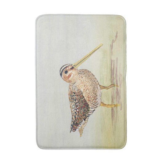 Common Snipe Bath Mat (Voorkant Verticaal)