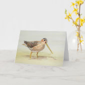 Common Snipe Kaart (Gele Bloem)