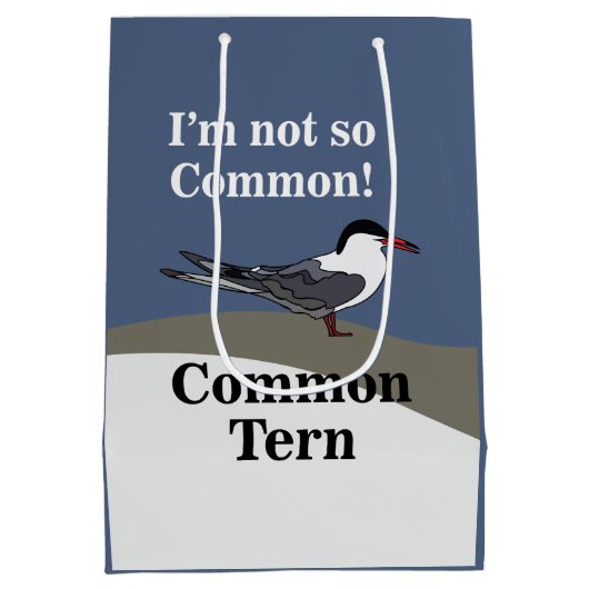 Common Tern Seabird Bird Funny Medium Cadeauzakje (Achterkant)