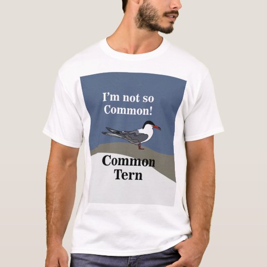 Common Tern Seabird Bird Funny T-shirt (Voorkant)