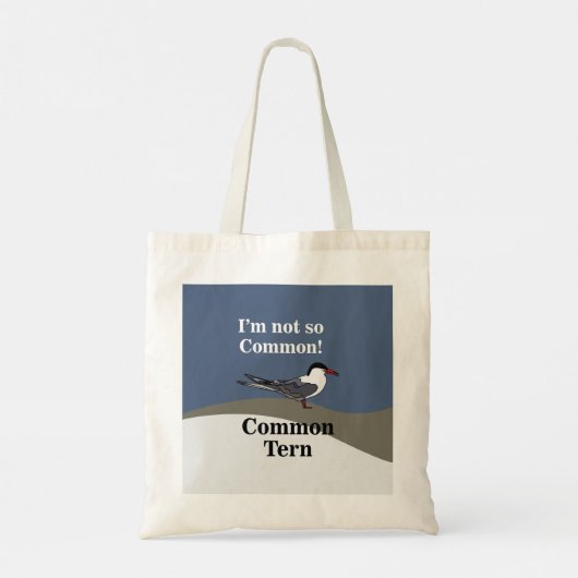 Common Tern Seabird Bird Funny Tote Bag (Achterkant)